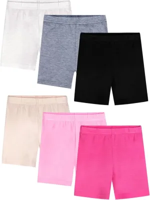 BOOPH Girls Dance Shorts Breathable Bike Shorts for Sports Play Underdress 2-10Y