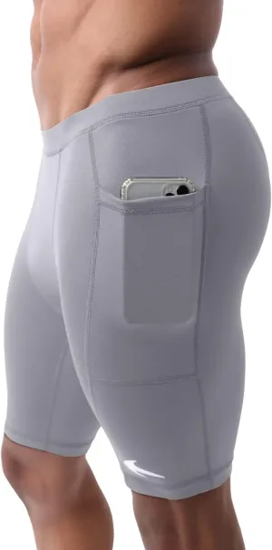 Compression Shorts Men for Biking, Running | Athletic Mens Underwear for Workout