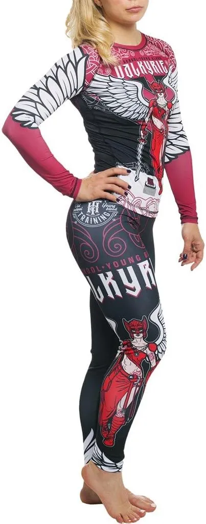 Hardcore Training Leggings Women Compression Pants Fitness Yoga Pilates Gym Running No Gi Base Layer