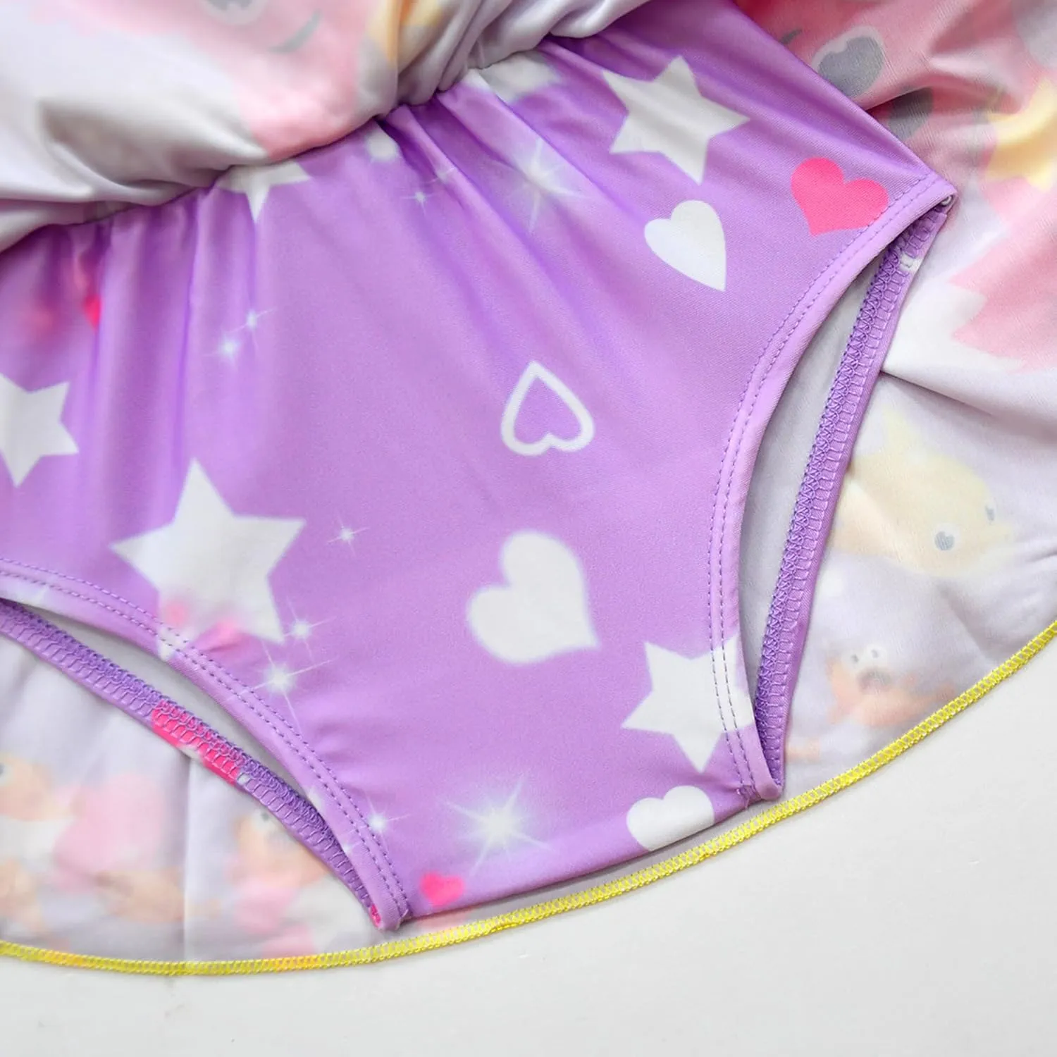 Kids Girls Swimwear,1/2 Piece Swimwear Set 2-9Years Off Shoulder Bikini Set 3D Printing Cute Sharks Bathing Suits for Girls