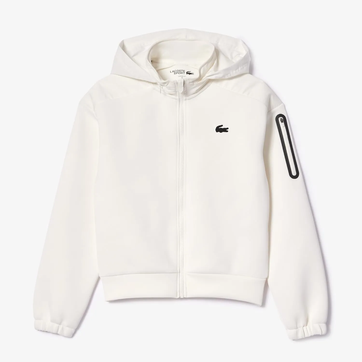 Lacoste Women's Sport Regular Fit Zip Up Sweatshirt