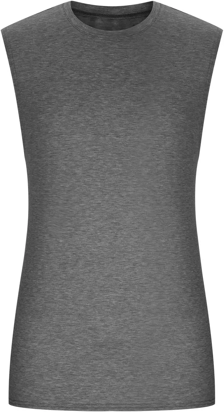 Mens Tank Tops,Sleeveless Muscle T Shirts for Men's Fitness,Quick Dry Gym Tank Top for Men Athletic Bodybuilding Shirt Tees