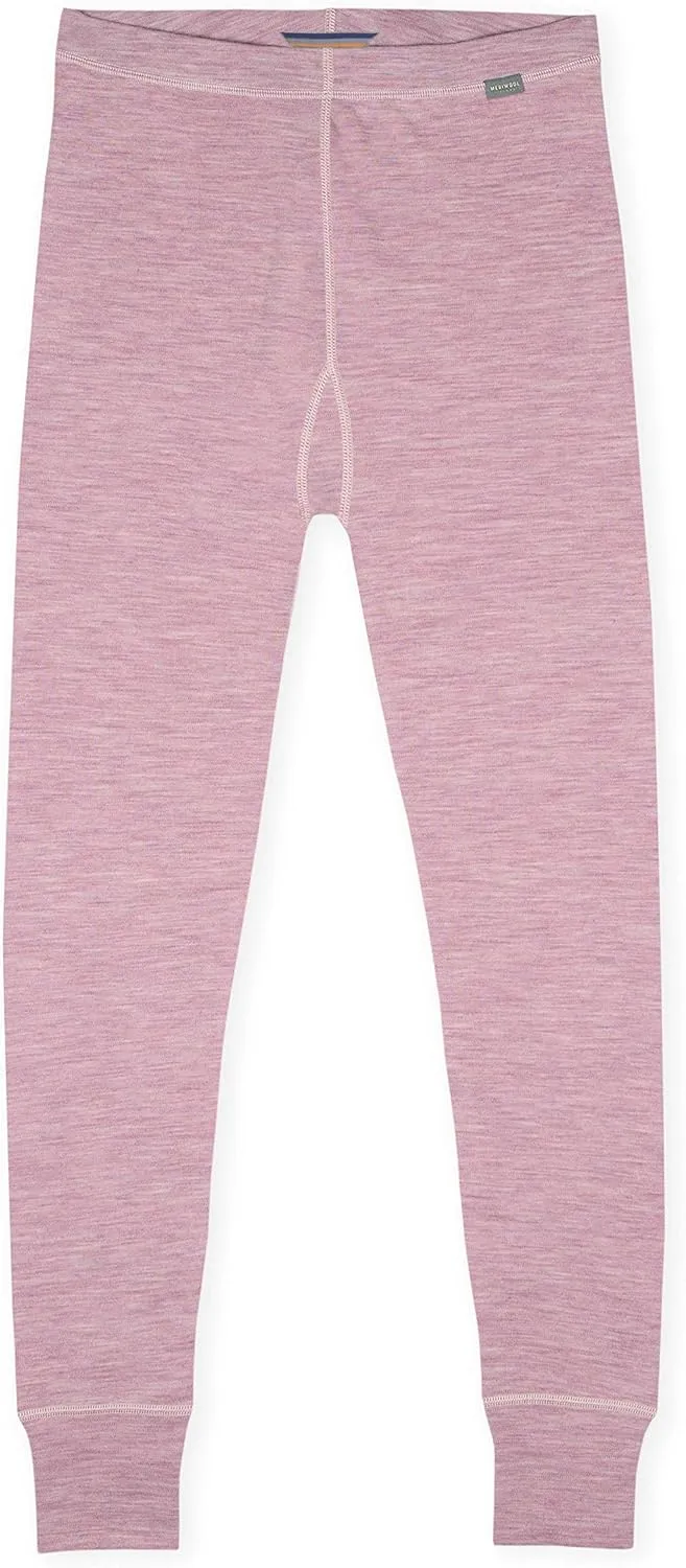 MERIWOOL Womens Base Layer 100% Merino Wool Heavyweight 400g Thermal Pants Leggings for Women