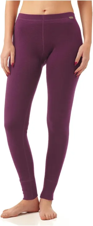 MERIWOOL Womens Base Layer 100% Merino Wool Heavyweight 400g Thermal Pants Leggings for Women