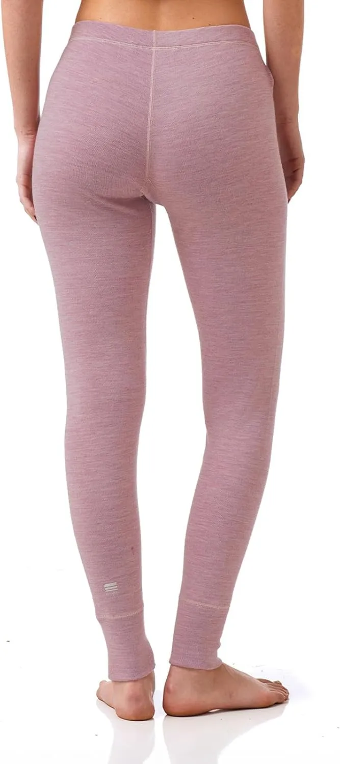 MERIWOOL Womens Base Layer 100% Merino Wool Heavyweight 400g Thermal Pants Leggings for Women