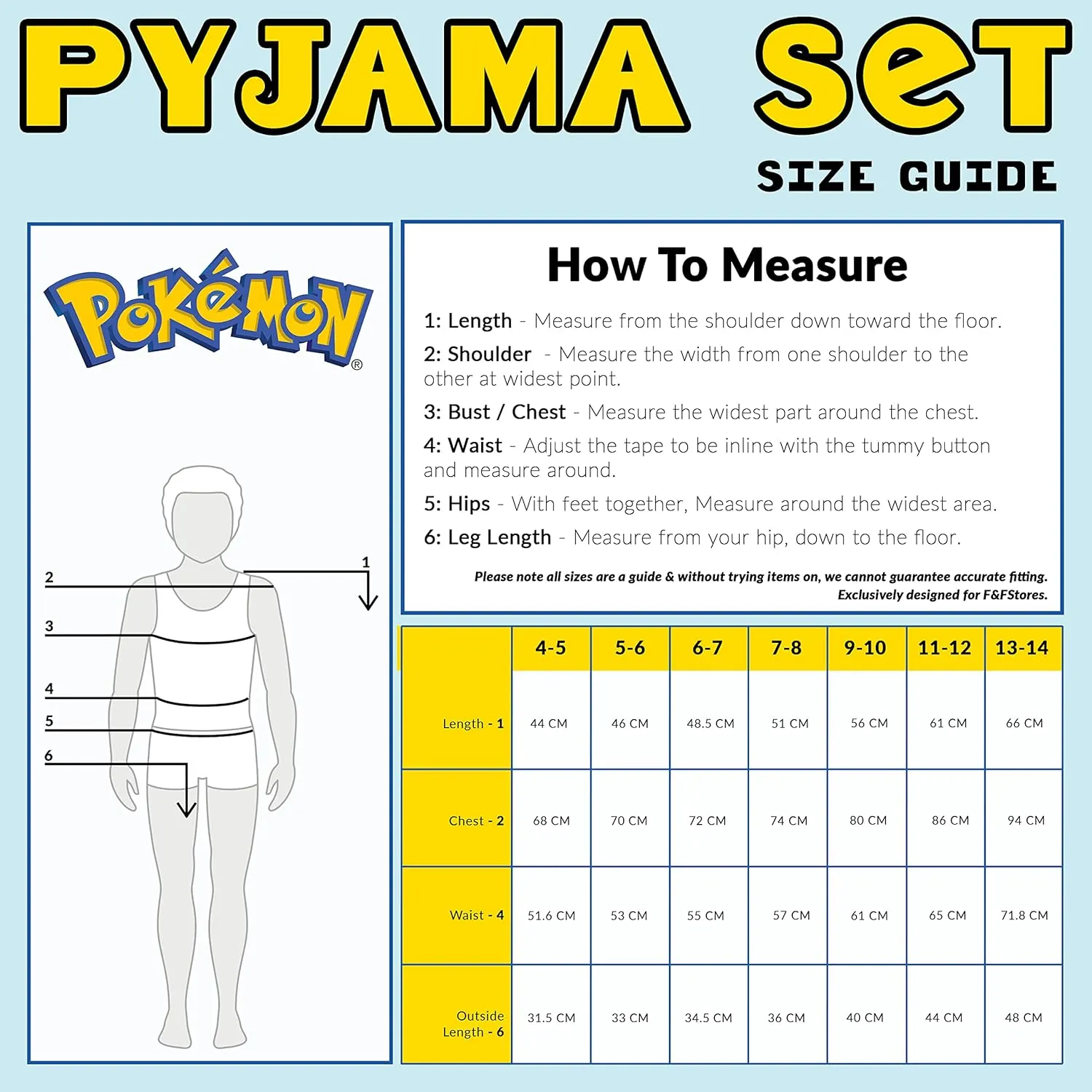 Pokemon Boys Pyjamas for Kids and Teenagers T-Shirt and Shorts Summer PJs Gifts for Boys