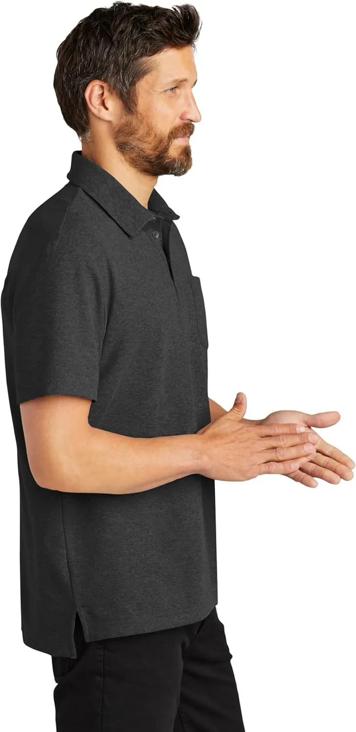 Port Authority C-Free Cotton Blend Pique Pocket Polo