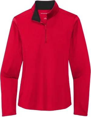 Port Authority Ladies Silk Touch Performance 1/4-Zip