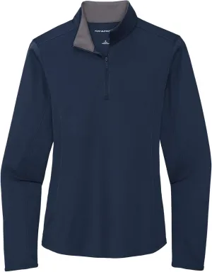 Port Authority Ladies Silk Touch Performance 1/4-Zip