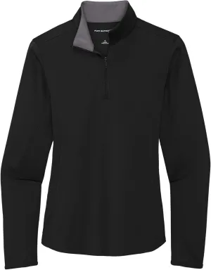 Port Authority Ladies Silk Touch Performance 1/4-Zip