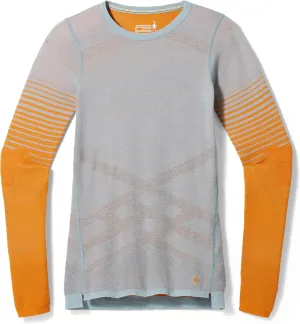 Smartwool Women's Intraknit Thermal Merino Base Layer Pattern Crew