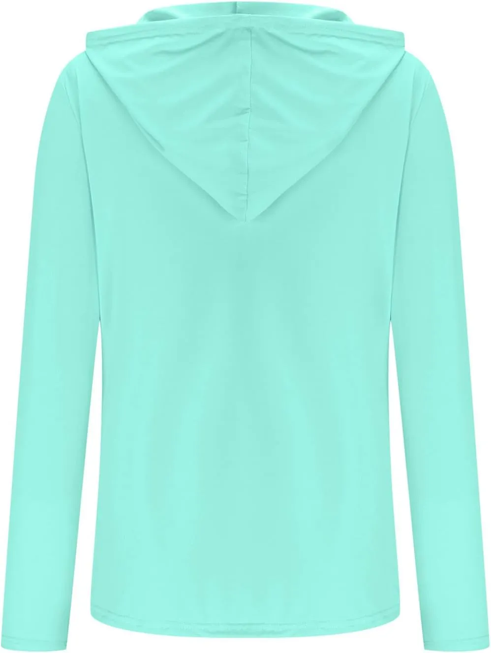 Sun Protection Hoodie For Women UPF 50  Fishing Hiking Shirt Lightweight Cool Rash Guard Casual Long Sleeve Spf Shirt