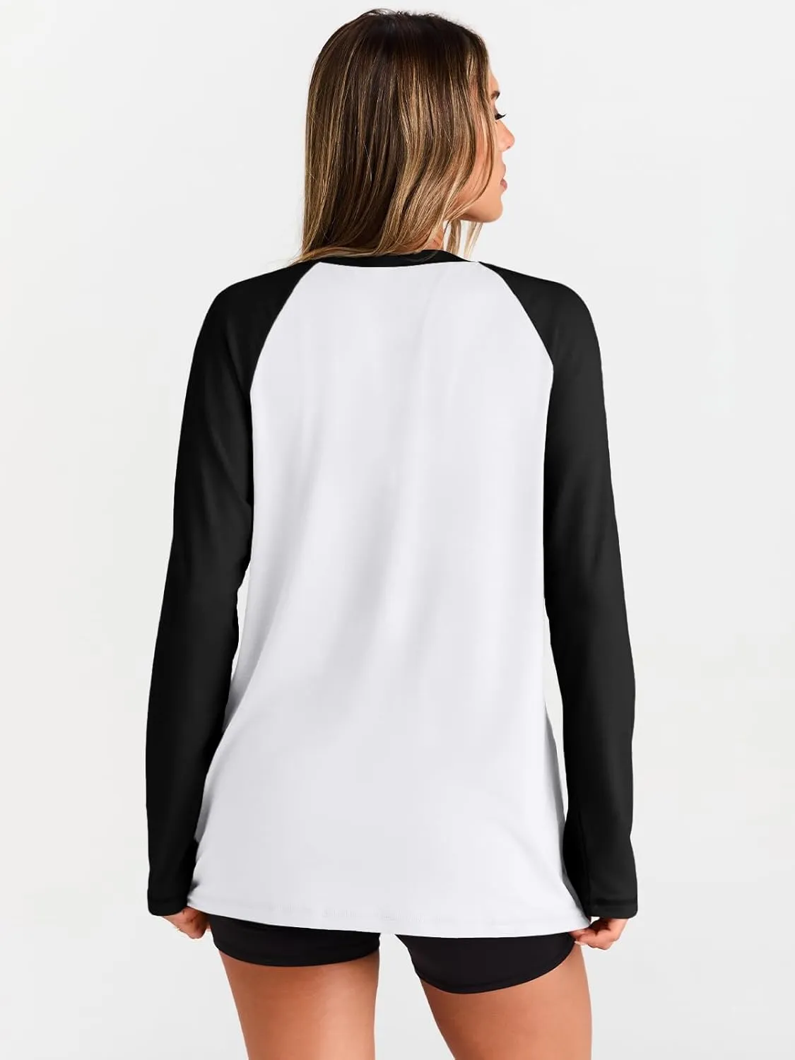 Trendy Queen Women Oversized Long Sleeve Shirt 2025 Summer Casual Basics Top Loose Fit Tee Fashion Cute Clothes