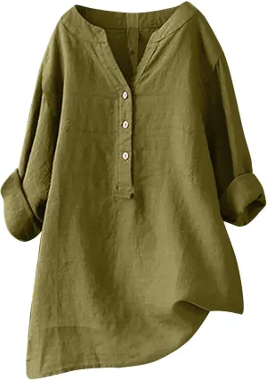 Womens Boho Linen Short Sleeve T-Shirt Summer Basic Casual Oversized Tunics Top Round Neck Loose Fit Tshirt