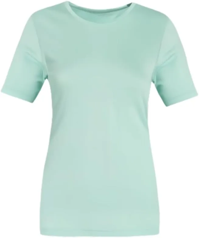 Women’s Merino Wool Short Sleeve T Shirt Lightweight Base Layer Tee Resistance Tops