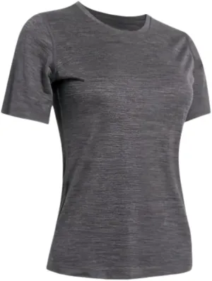 Women’s Merino Wool Short Sleeve T Shirt Lightweight Base Layer Tee Resistance Tops