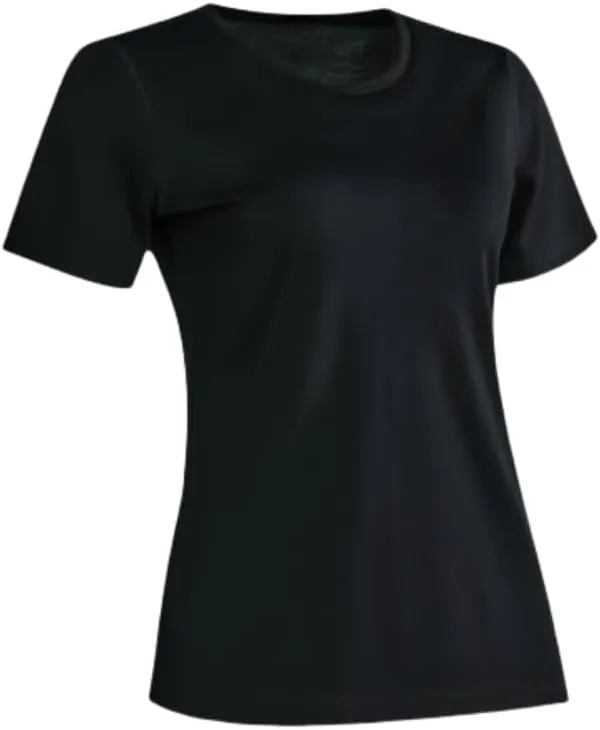 Women’s Merino Wool Short Sleeve T Shirt Lightweight Base Layer Tee Resistance Tops